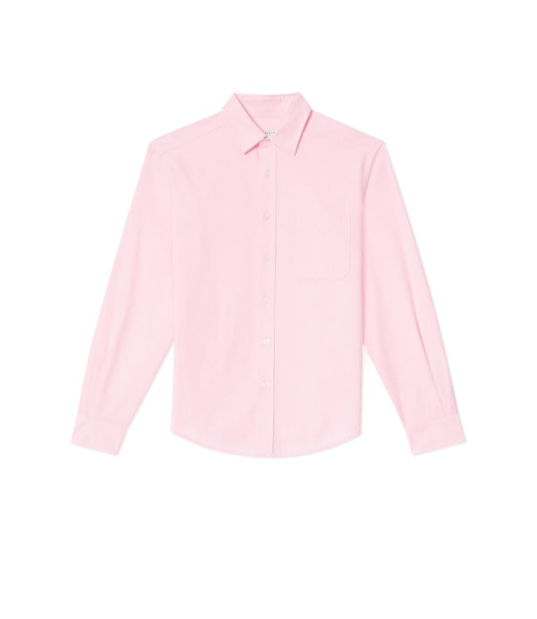 R.M Williams Men's Collins Shirt in Pink/White