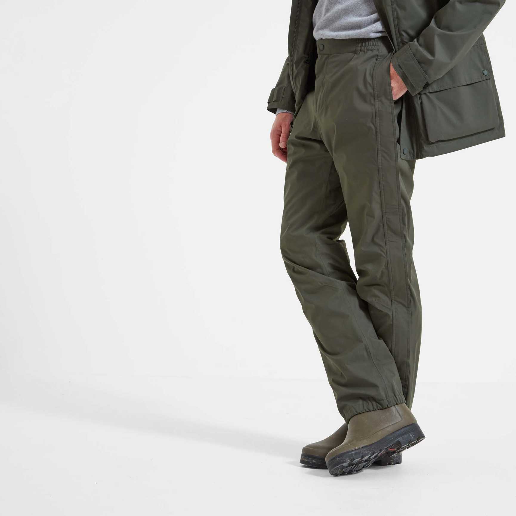 Schoffel Men's Saxby Overtrousers II in Tundra