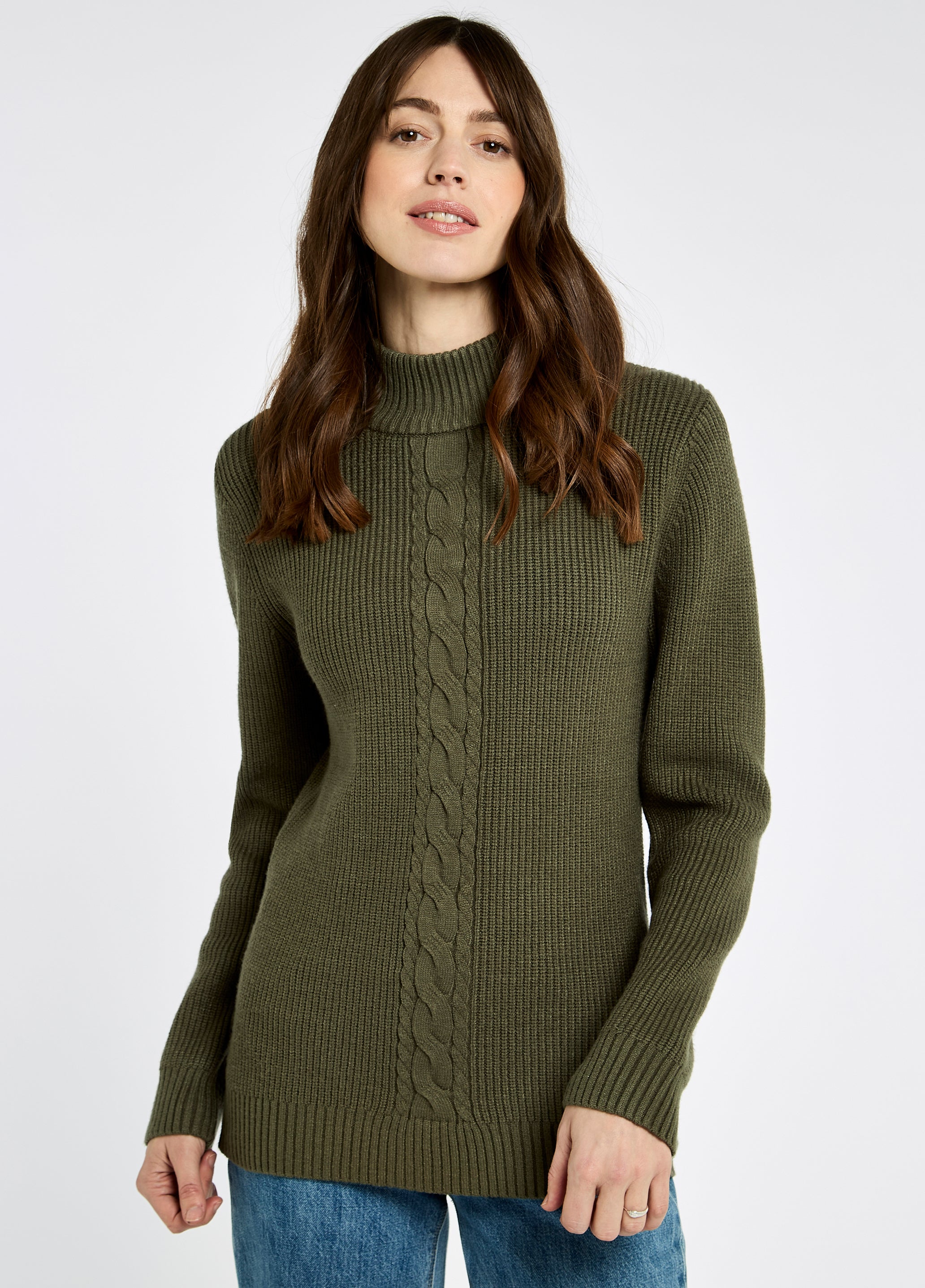 Dubarry Ladies Lennon Knit in Dusky Green
