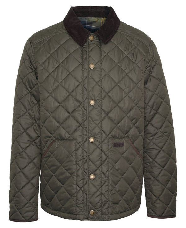 Barbour Men's Thornley Quilted Jacket in Forest