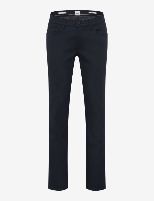 Brax Men's Cadiz Wool Look Trouser in Dark Blue