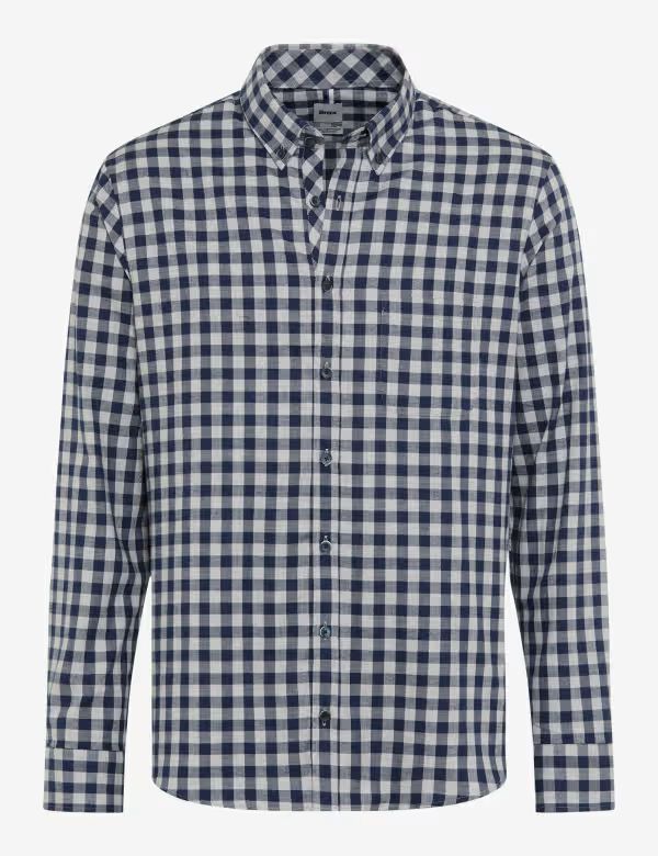 Brax Men's Daniel Shirt in Blue