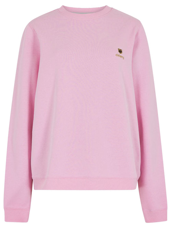 Dubarry Ladies Glenside Crewneck Sweatshirt in Pink