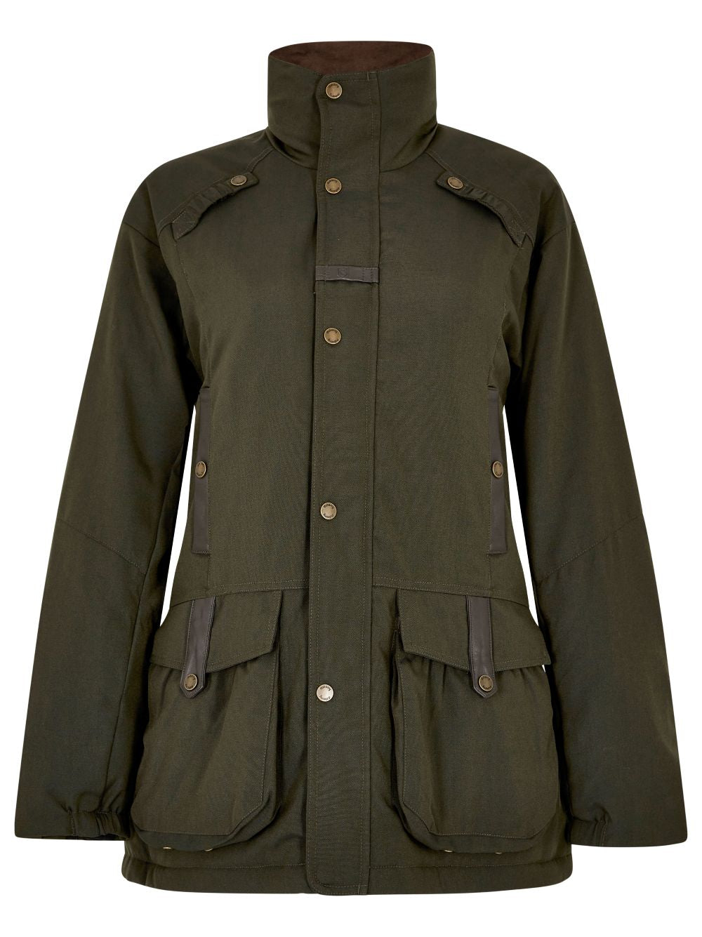 Dubarry Ladies Sherwood Waterproof Utility Jacket in Olive