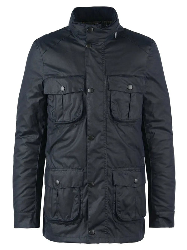 Barbour Men's Corbridge Wax Jacket in Navy/Classic