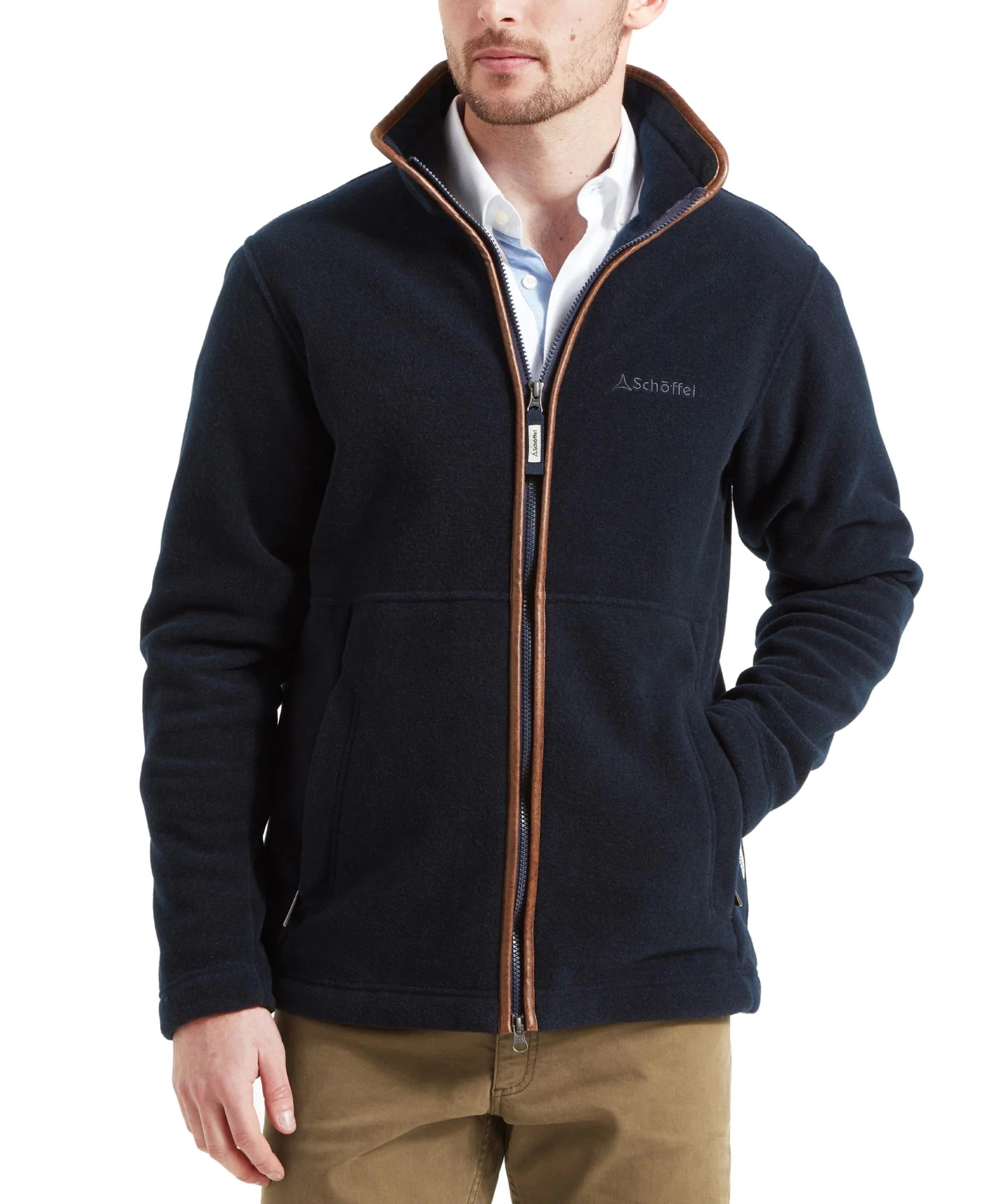 Schoffel Men's Cottesmore Fleece in Navy
