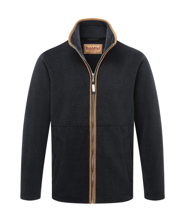 Schoffel Men's Cottesmore Fleece in Gunmetal (Dark Grey)