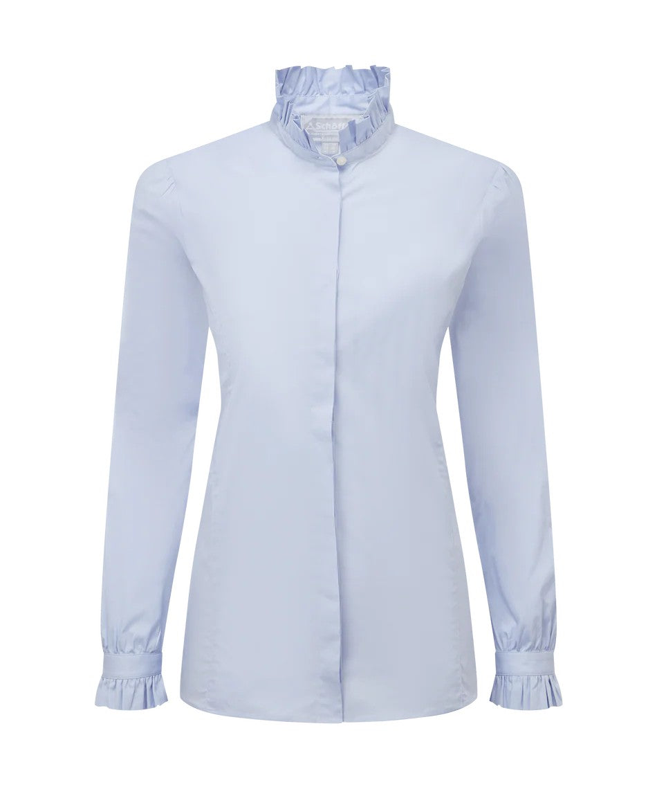 Schoffel Ladies Fakenham Shirt in Pale Blue