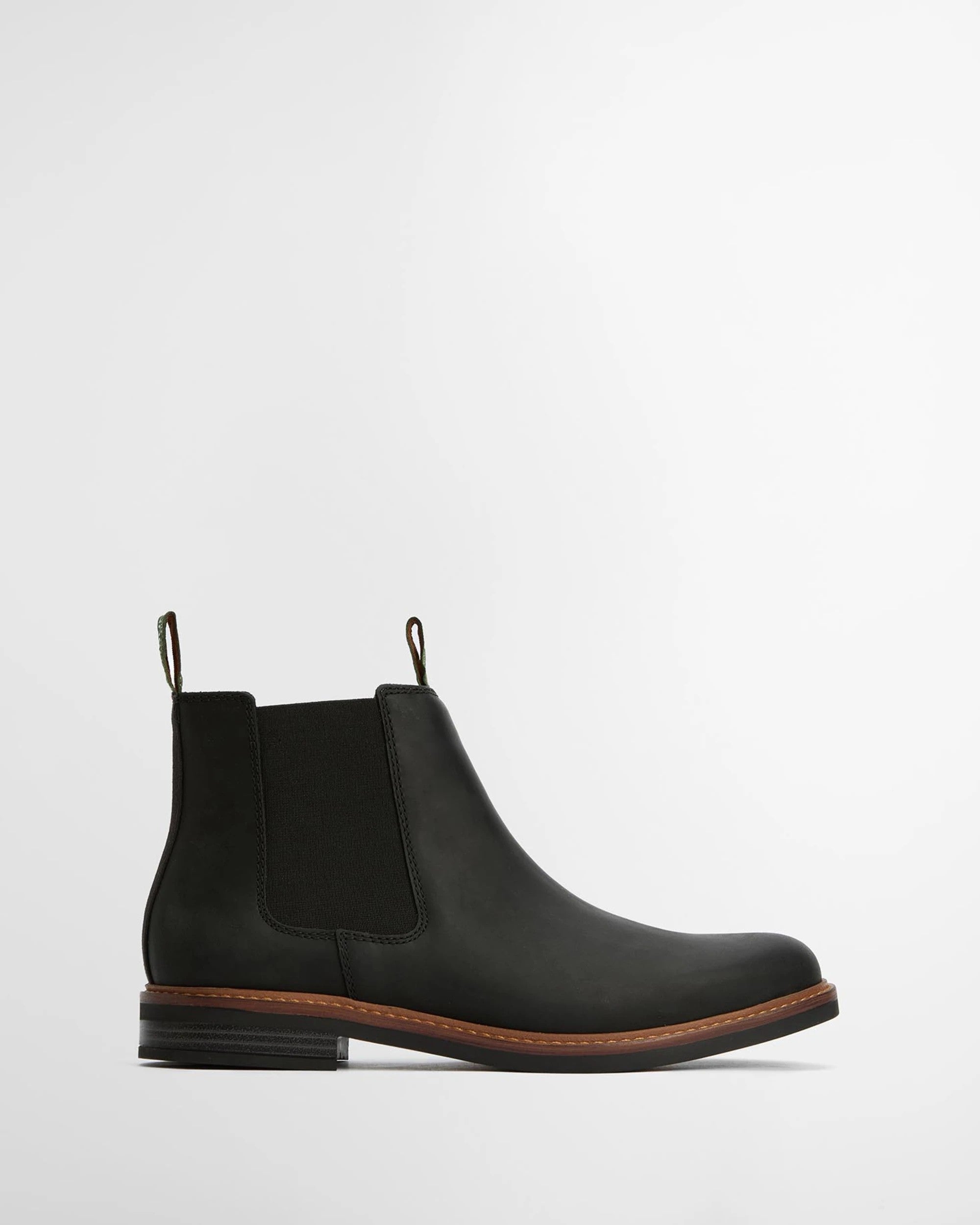 Barbour Men's Farsley Chelsea Boot in Black