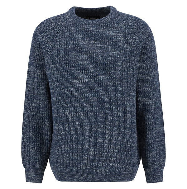 Barbour Men's Horseford Crewneck Jumper in Mallard Green