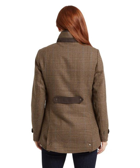 Schoffel Ladies Murra Tweed Coat in Teviot Tweed