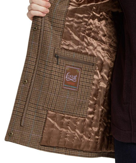 Schoffel Ladies Murra Tweed Coat in Teviot Tweed