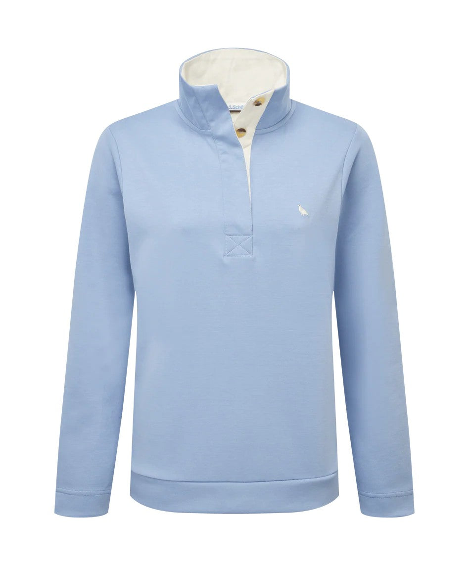 Schoffel Ladies Sandown Sweatshirt in Denim Blue