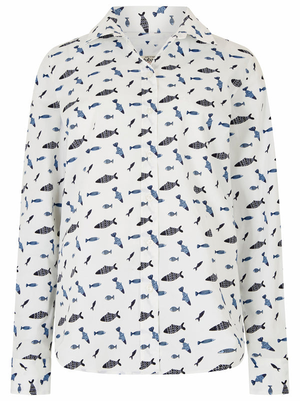 Dubarry Ladies Cherryblossom Shirt in White