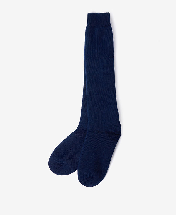 Barbour Men's Wellington Knee Socks in Navy