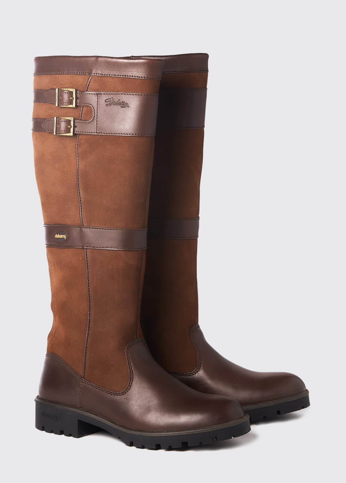Dubarry Ladies Longford Country Boot in Walnut