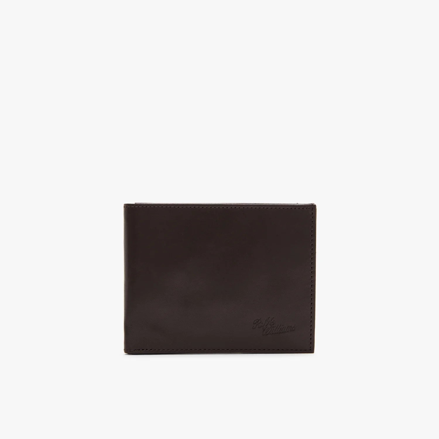 R.M Williams Singleton Wallet With Coin Pouch in Dark Brown